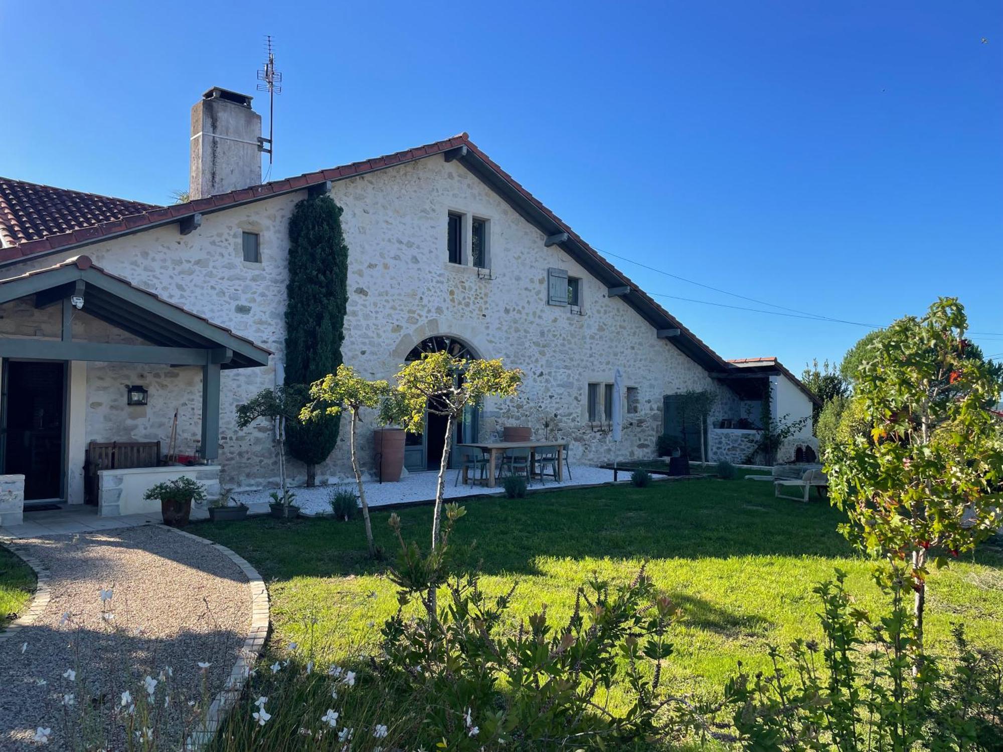 Ferienwohnung La Bastide De Guiche Entre Ocean Et Montagnes Exterior foto