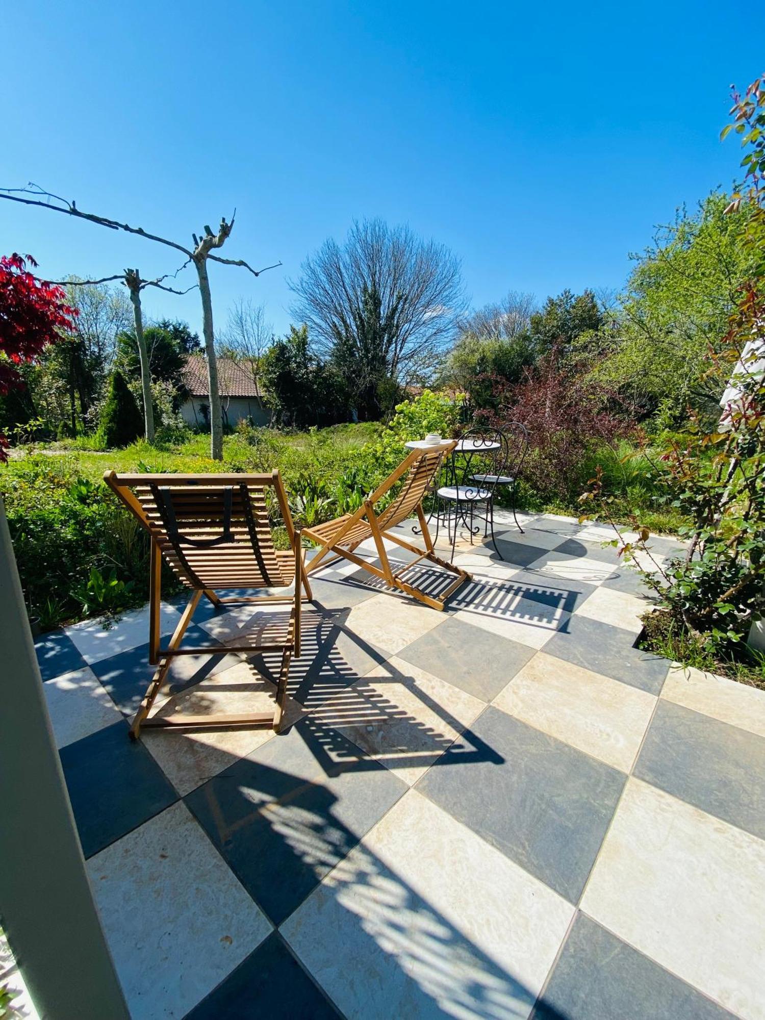 Ferienwohnung La Bastide De Guiche Entre Ocean Et Montagnes Exterior foto