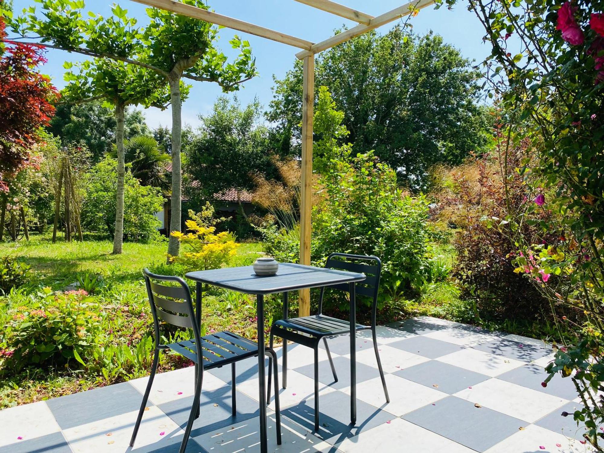 Ferienwohnung La Bastide De Guiche Entre Ocean Et Montagnes Exterior foto