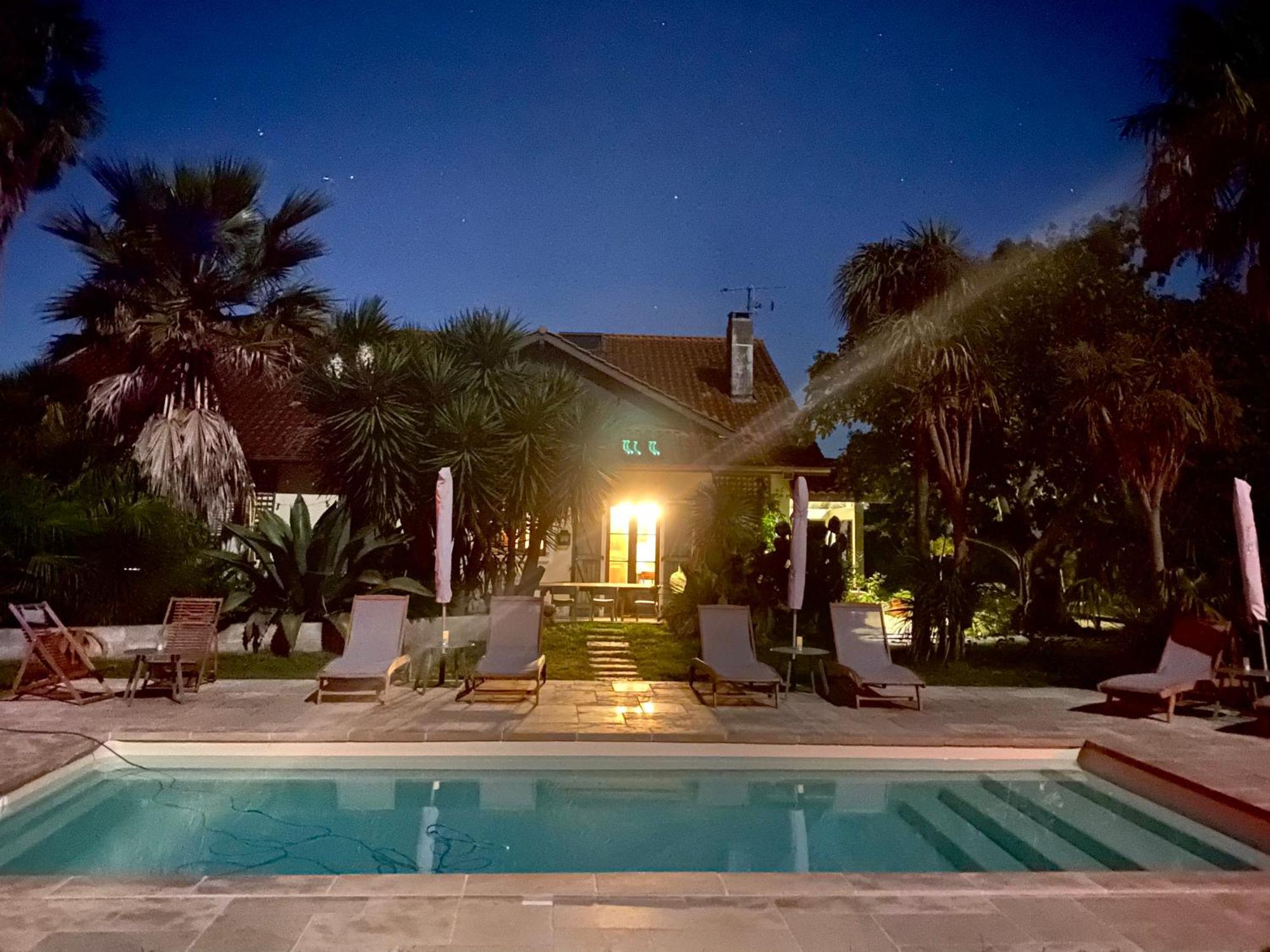 Ferienwohnung La Bastide De Guiche Entre Ocean Et Montagnes Exterior foto