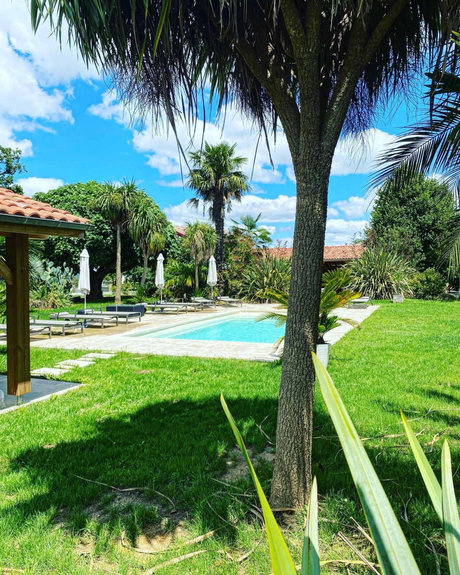 Ferienwohnung La Bastide De Guiche Entre Ocean Et Montagnes Exterior foto